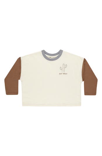 RYLEE + CRU RYLEE + CRU KIDS' CAMDEN LONG SLEEVE T-SHIRT