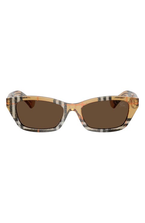 52mm Rectangular Sunglasses