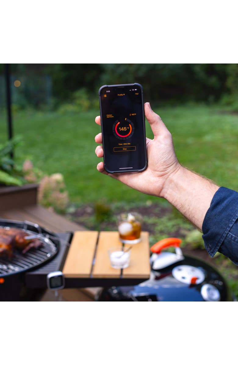 Maverick iChef Bluetooth Remote Compact Thermometer, Alternate, color, Black