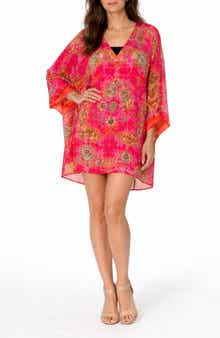 Print Cotton Minidress