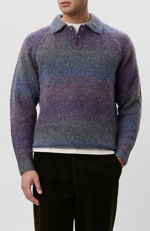Gradient Knit Polo