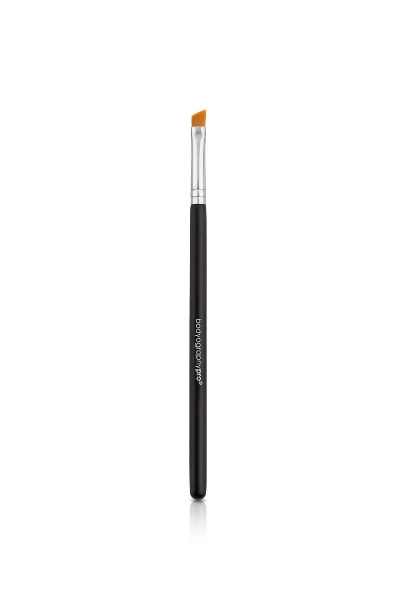 Synthetic Makeup Brush Angled Liner Brush, Main, color, Black