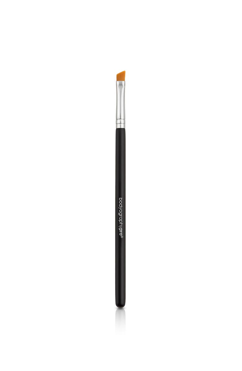 Bodyography Synthetic Makeup Brush Angled Liner Brush, Main, color, Black