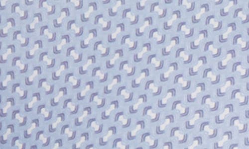 Ben Sherman Linear Tech Jersey Golf Polo In Blue