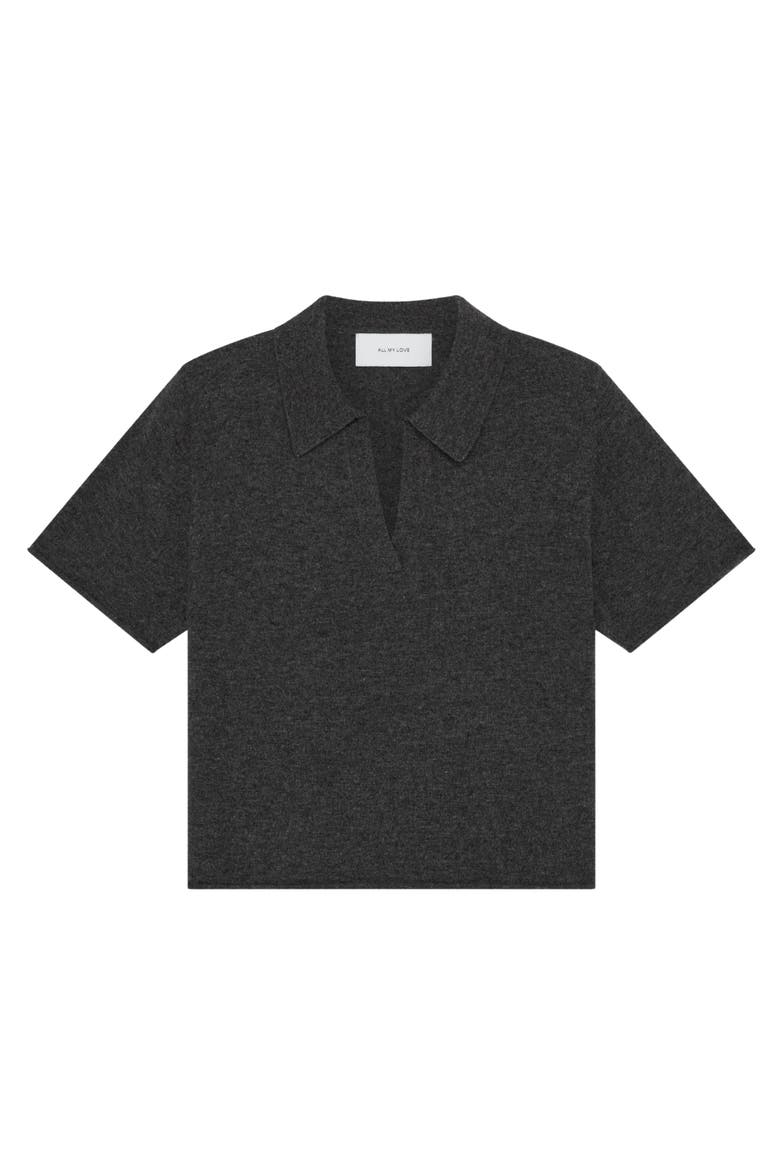 Kayla Top, Alternate, color, Charcoal