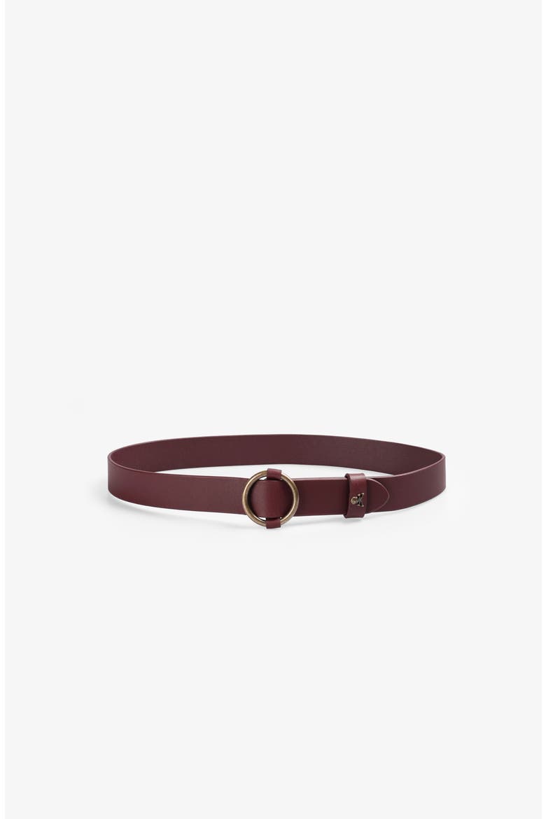 Belt Girls, Alternate, color, Burgundy