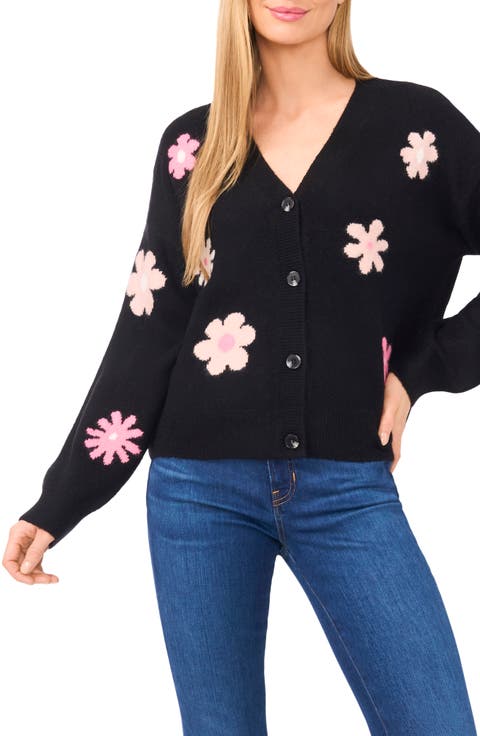 Groovy Flower Cardigan