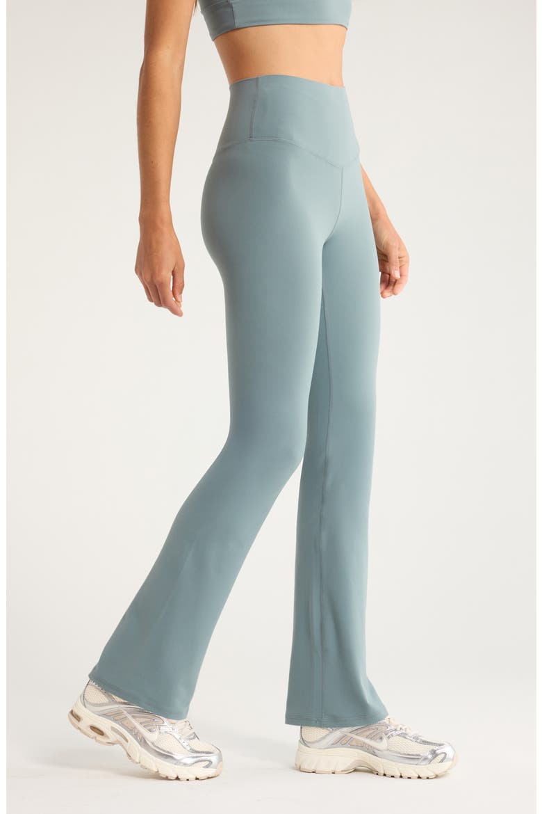 Studio Luxe Bootcut Leggings, Alternate, color, TEAL DUSK