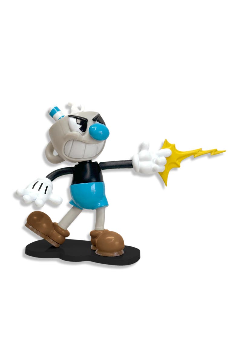 Cuphead Create-A-Figure 3-Inch Mini Figure | Mugman, Alternate, color, Blue