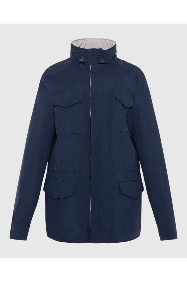 Lightweight Reversible Jacket, Alternate, color, NAVY/LIGHT BEIGE
