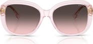 Ralph Lauren 56mm Gradient Square Sunglasses
