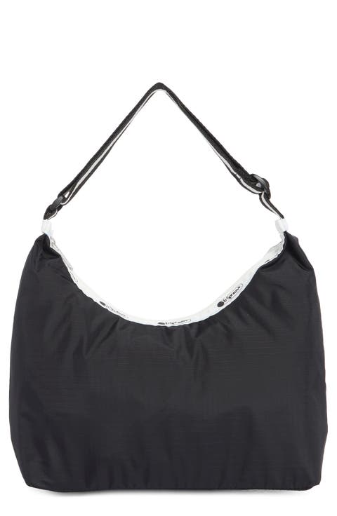 Crescent Nylon Shoulder Bag