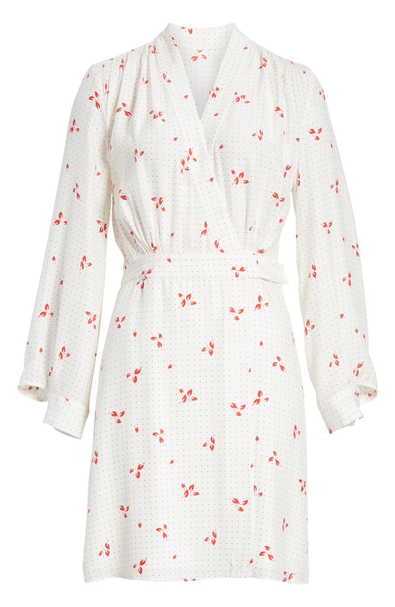 Equipment Allaire Long Sleeves Silk Dress, Alternate, color, 