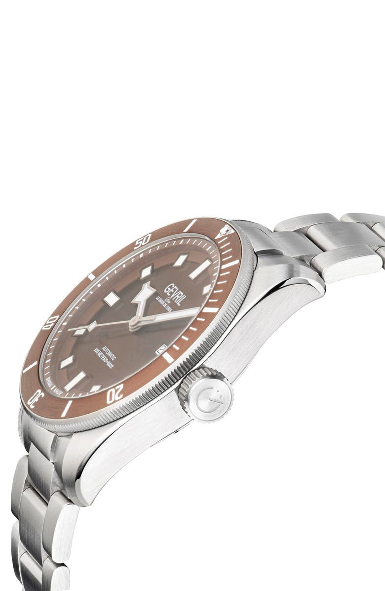 GEVRIL Yorkville Bracelet Watch, 43mm, Alternate, color, 