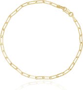 The Lovery Fine Jewelry Mini Paperclip Bracelet