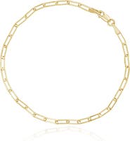 The Lovery Fine Jewelry Mini Paperclip Bracelet
