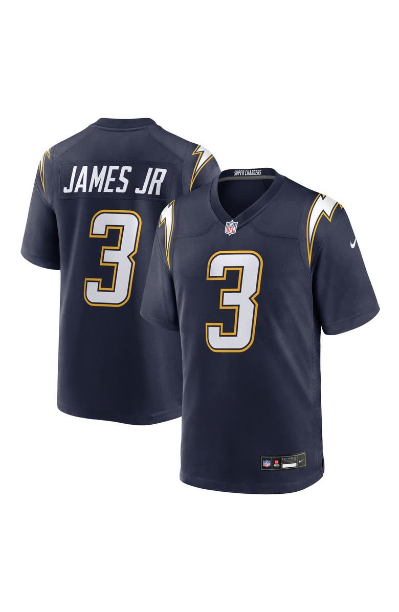 Nike Men's Nike Derwin James Jr. Navy Los Angeles Chargers Alternate Super Chargers Game Jersey, Main, color, Navy