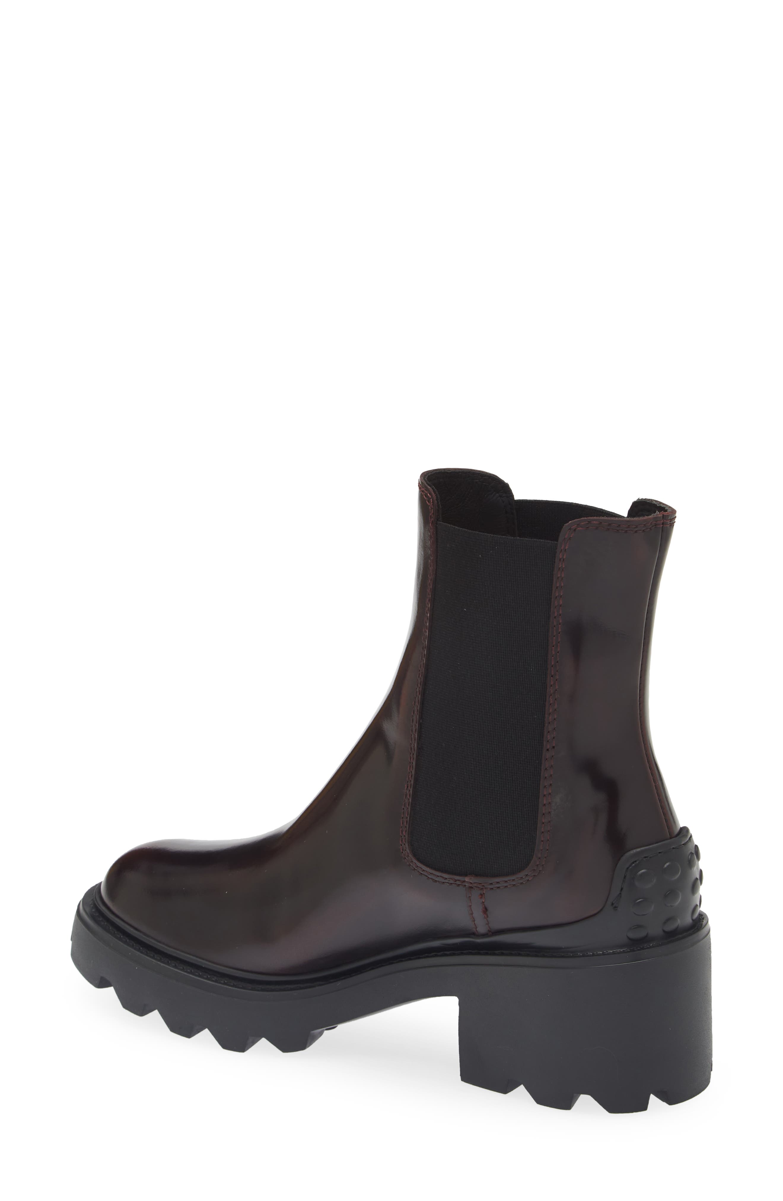 Tod's Lug Sole Chelsea Boot, Alternate, color, 