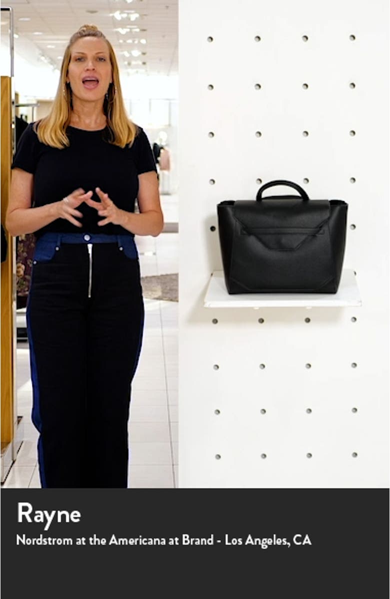 Convertible Faux Leather Diaper Tote, sales video thumbnail