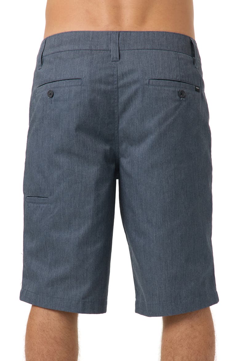 Redwood Relaxed Fit Chino Shorts, Alternate, color, HEATHER SLATE