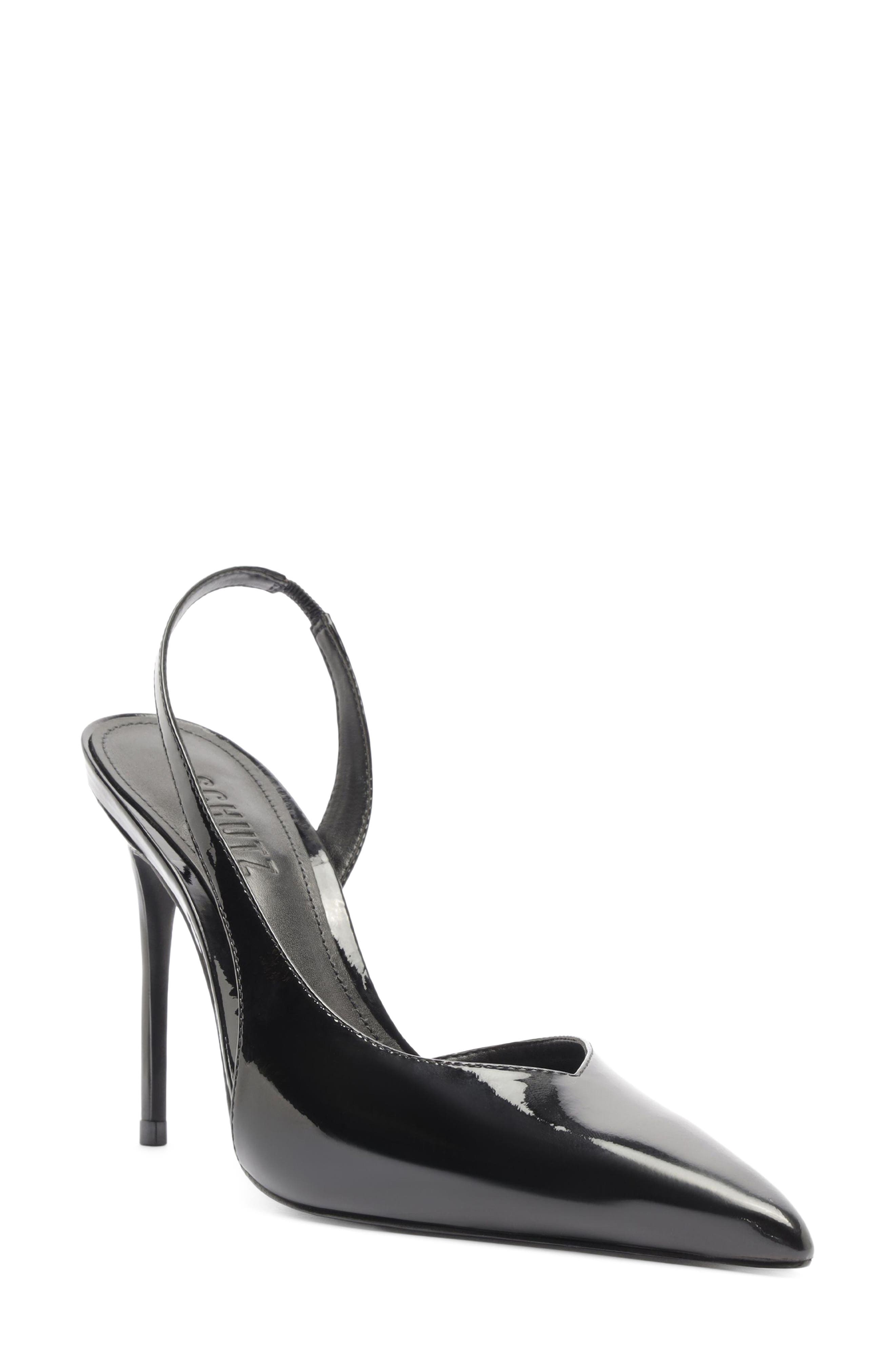 Alessia Slingback Pump, Main, color, BLACK