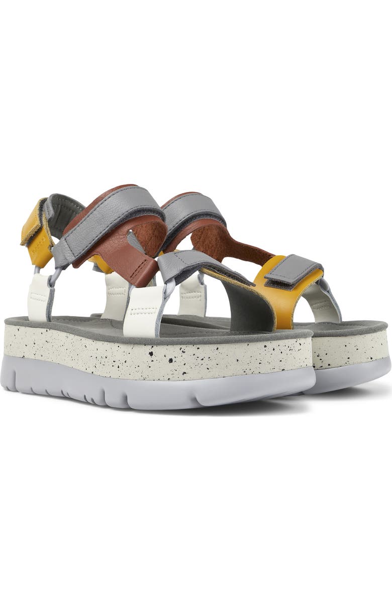 Camper Oruga Platform Sandal, Main, color,