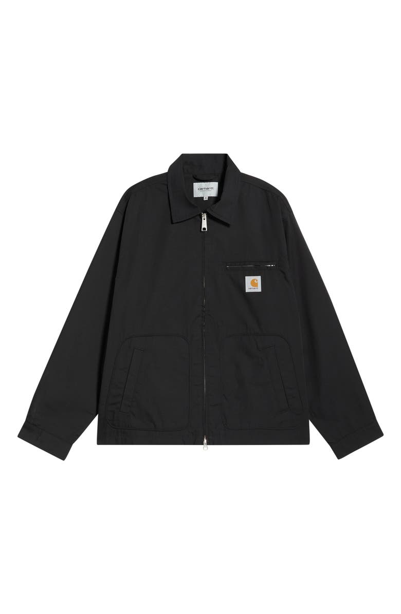 Carhartt Work In Progress Postal Workwear Jacket, Main, color, Black