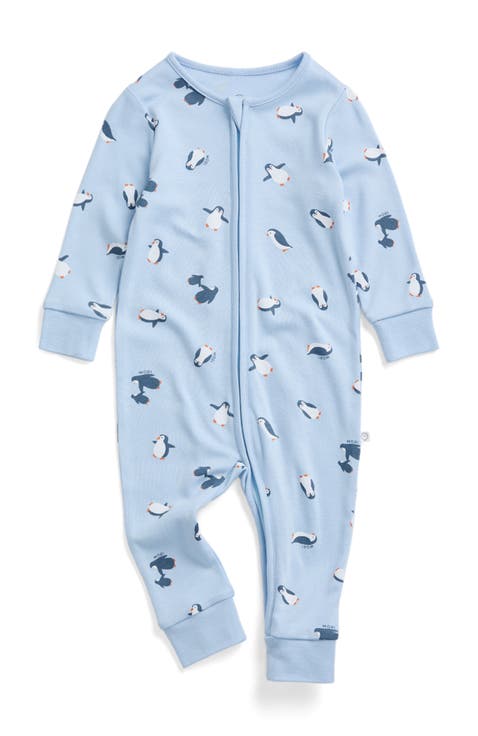 Print Two Way Zip Up Romper