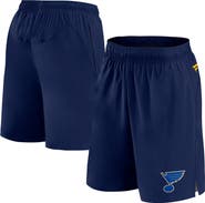FANATICS Men's Fanatics  Navy St. Louis Blues Authentic Pro Tech Shorts