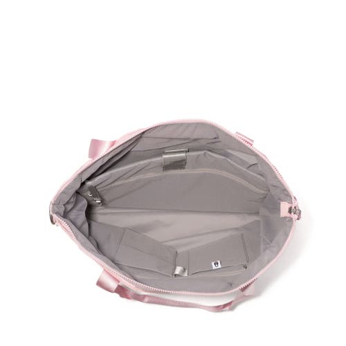 Baggallini Carryall Laptop Tote Bag In Bagg Pink