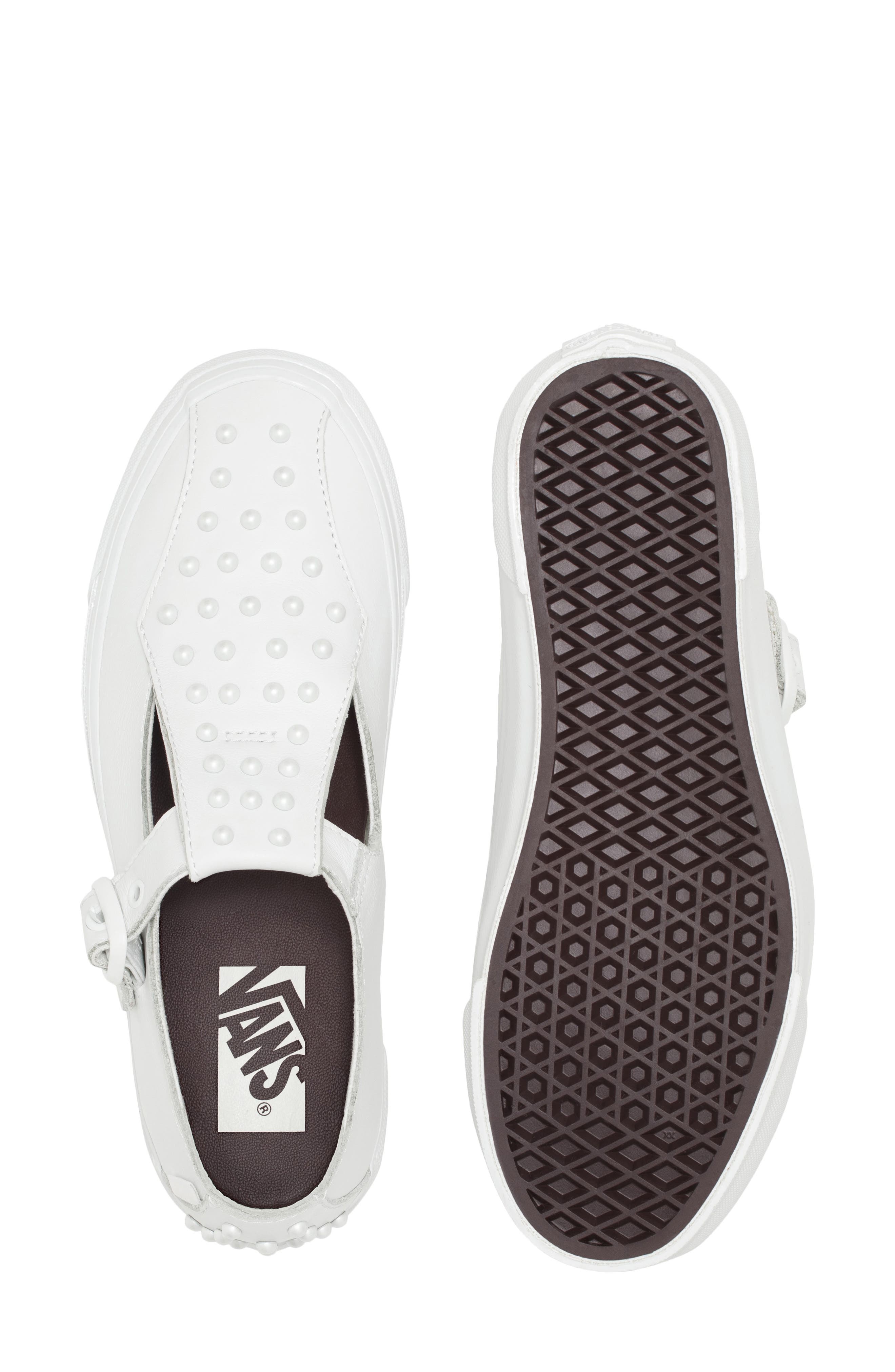 Vans LX Mary Jane 93 Sneaker, Alternate, color, Pearlized White