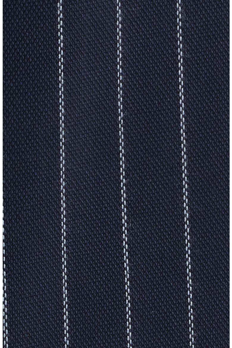 Elliott Pinstripe Pants, Alternate, color, DARK NAVY
