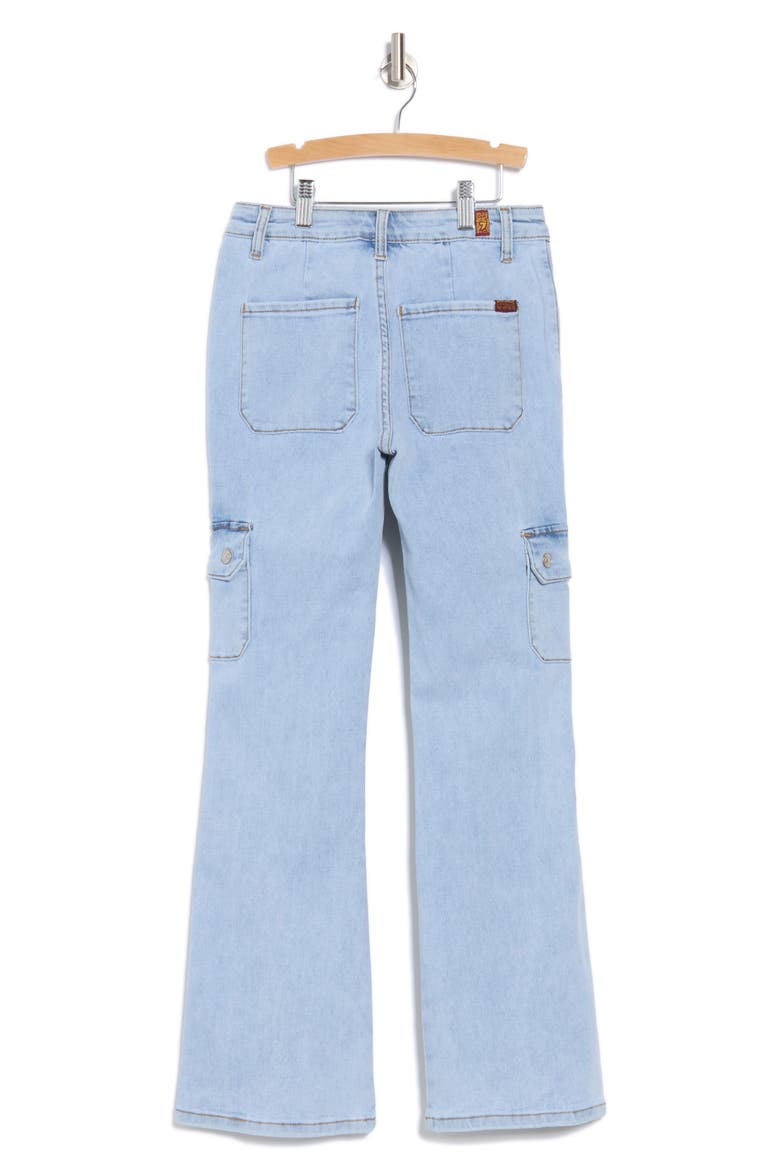 Kids' Cargo Bootcut Jeans, Alternate, color, SUNDAY