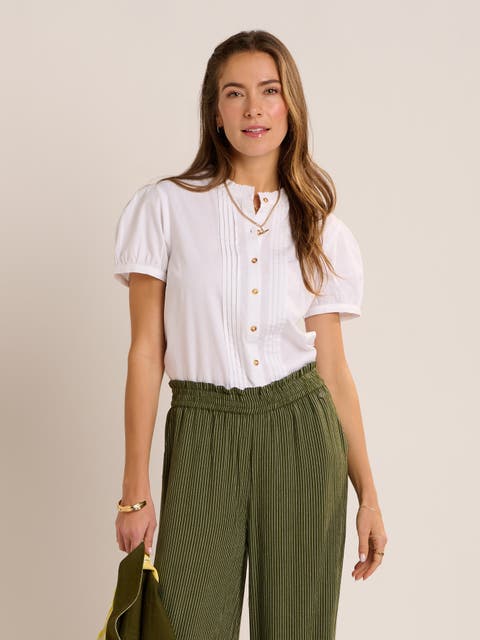Hope Pintuck Detail Blouse