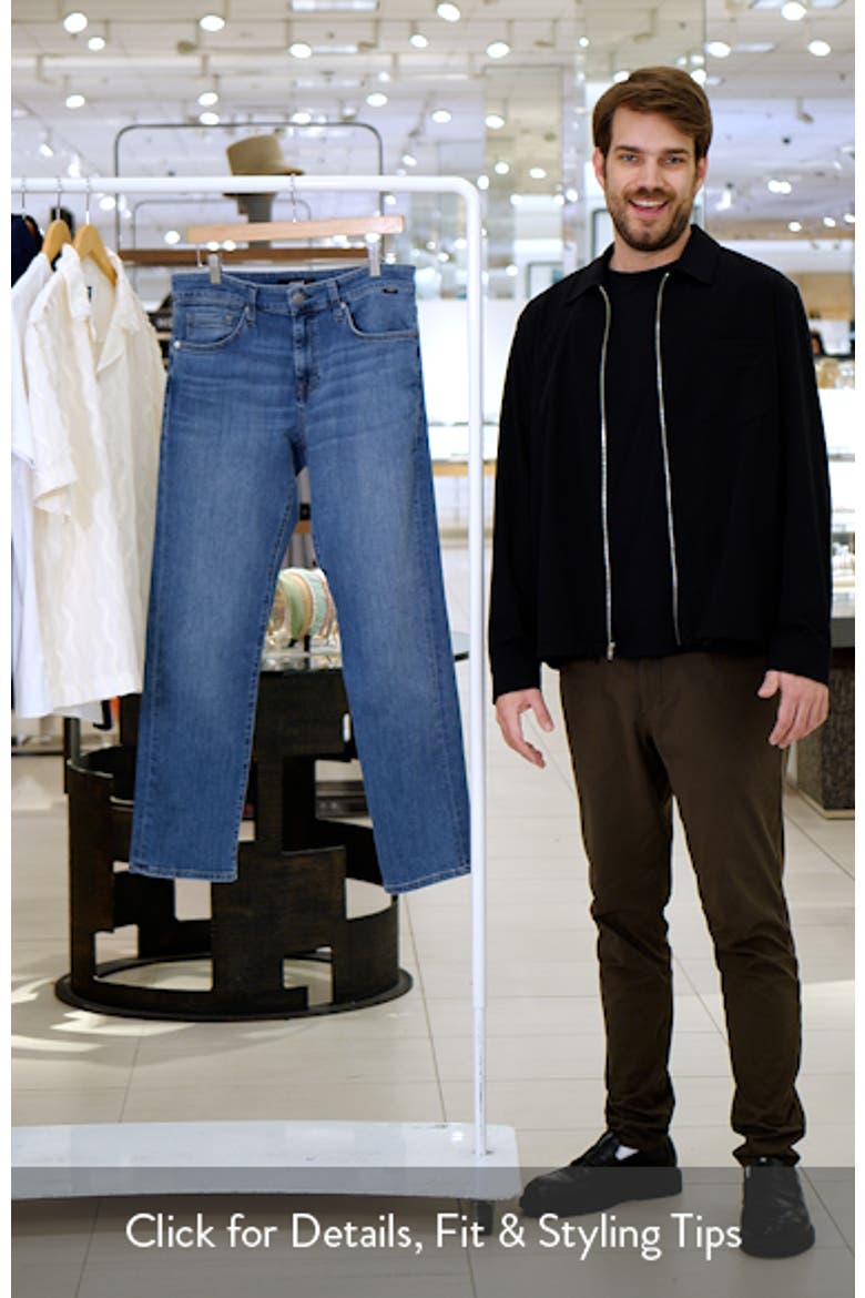 Matt Relaxed Straight Leg Jeans video