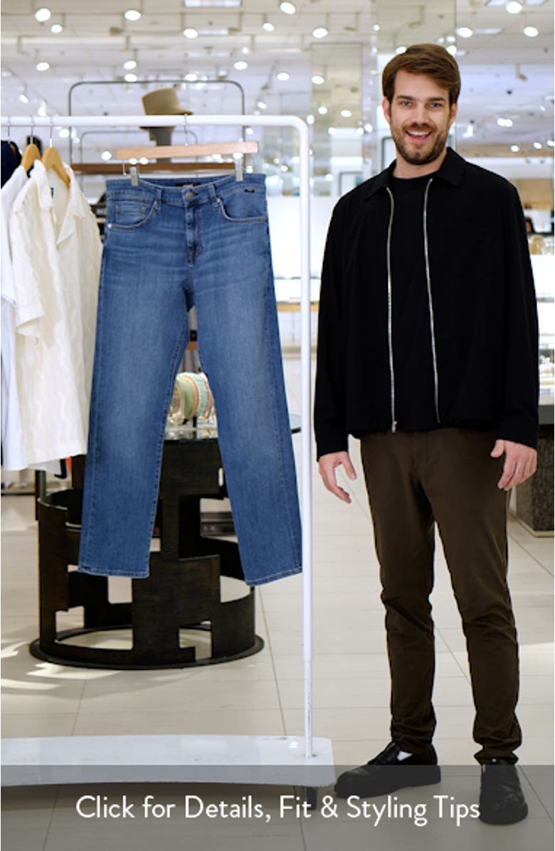 Matt Relaxed Straight Leg Jeans, sales video thumbnail