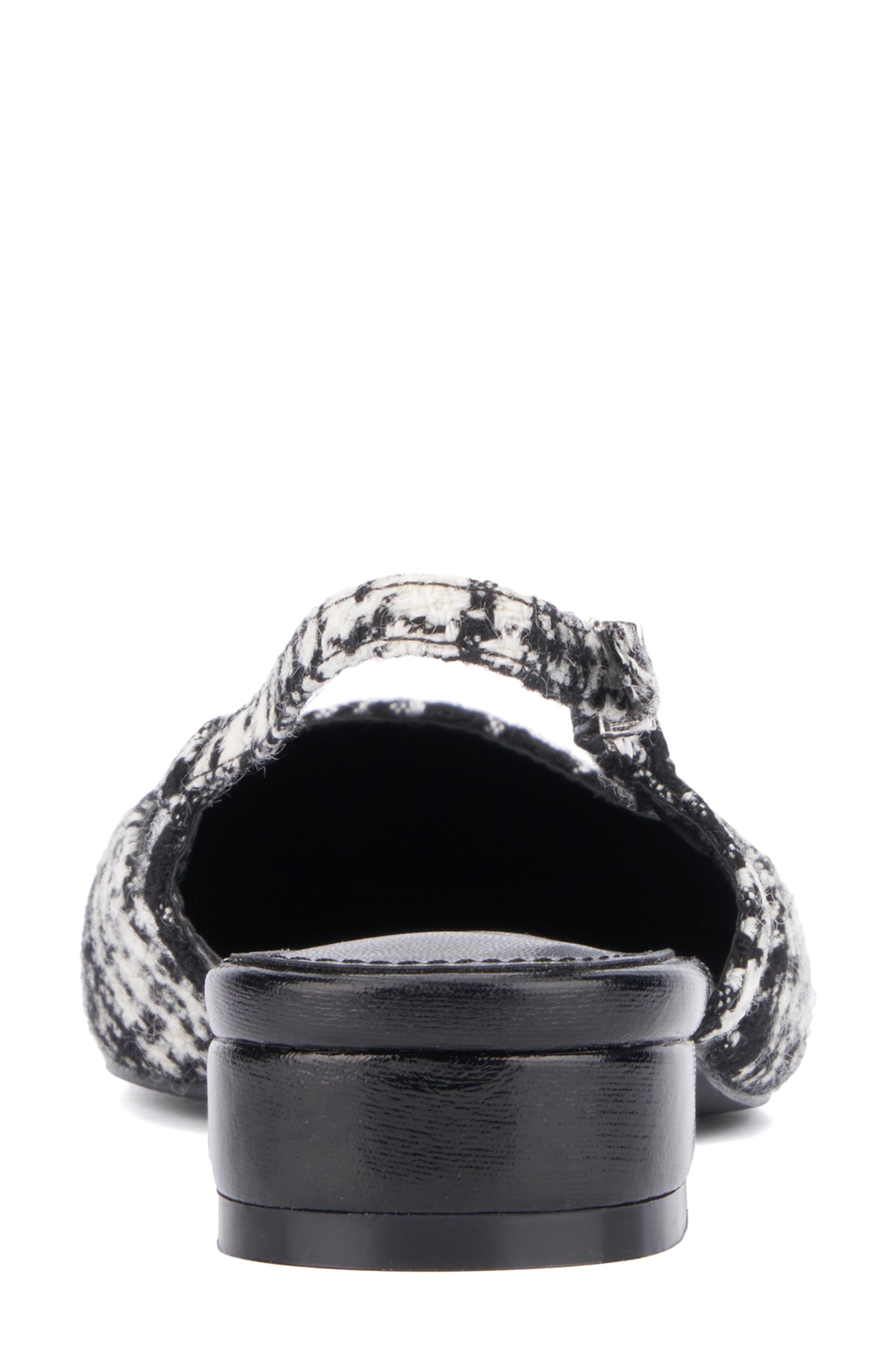 NEW YORK AND COMPANY Ophelia Slingback Pump, Alternate, color, Black/ White