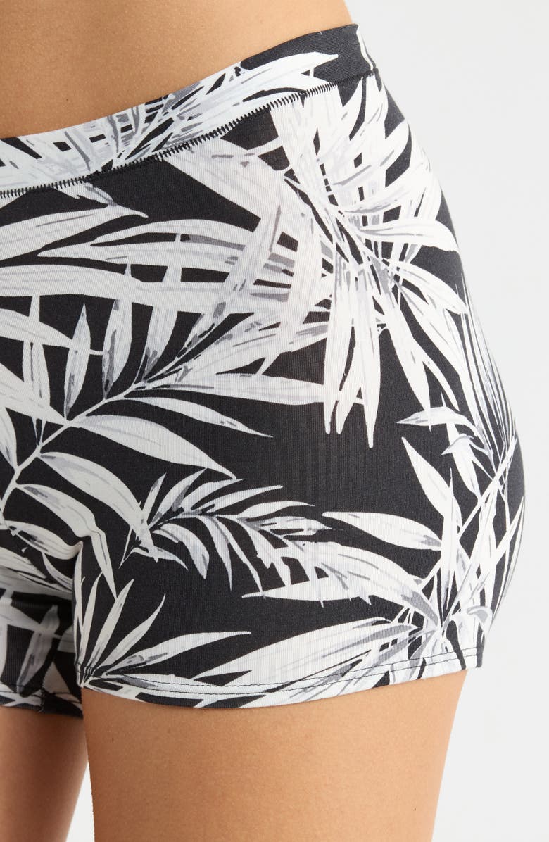 MeUndies FeelFree Boyshorts, Alternate, color, Warm Tropics