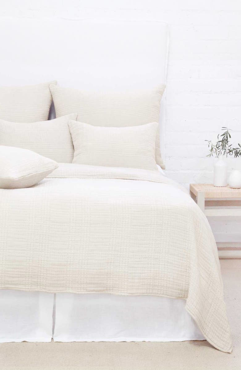 Pom Pom at Home Arrowhead Pillow Sham, Main, color, Cream