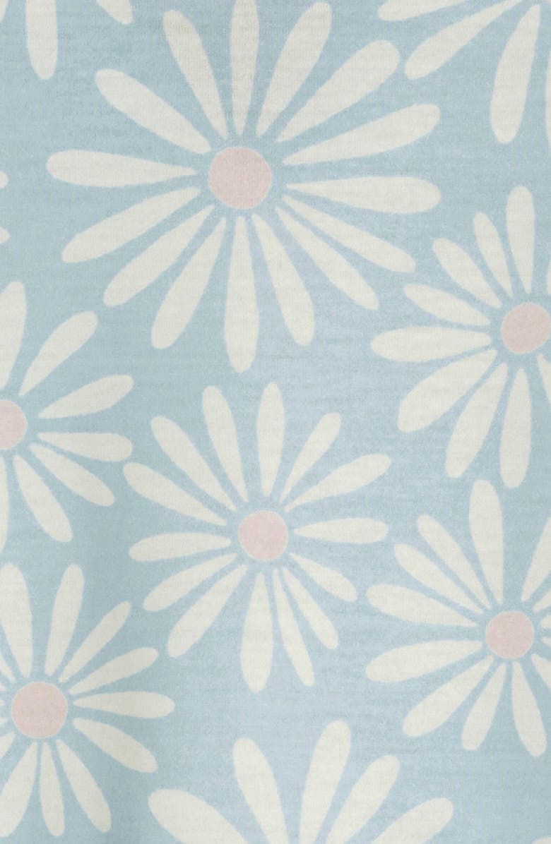 Nordstrom Kids' Print Two-Piece Short Pajamas, Alternate, color, Blue Delicate Daisy Day