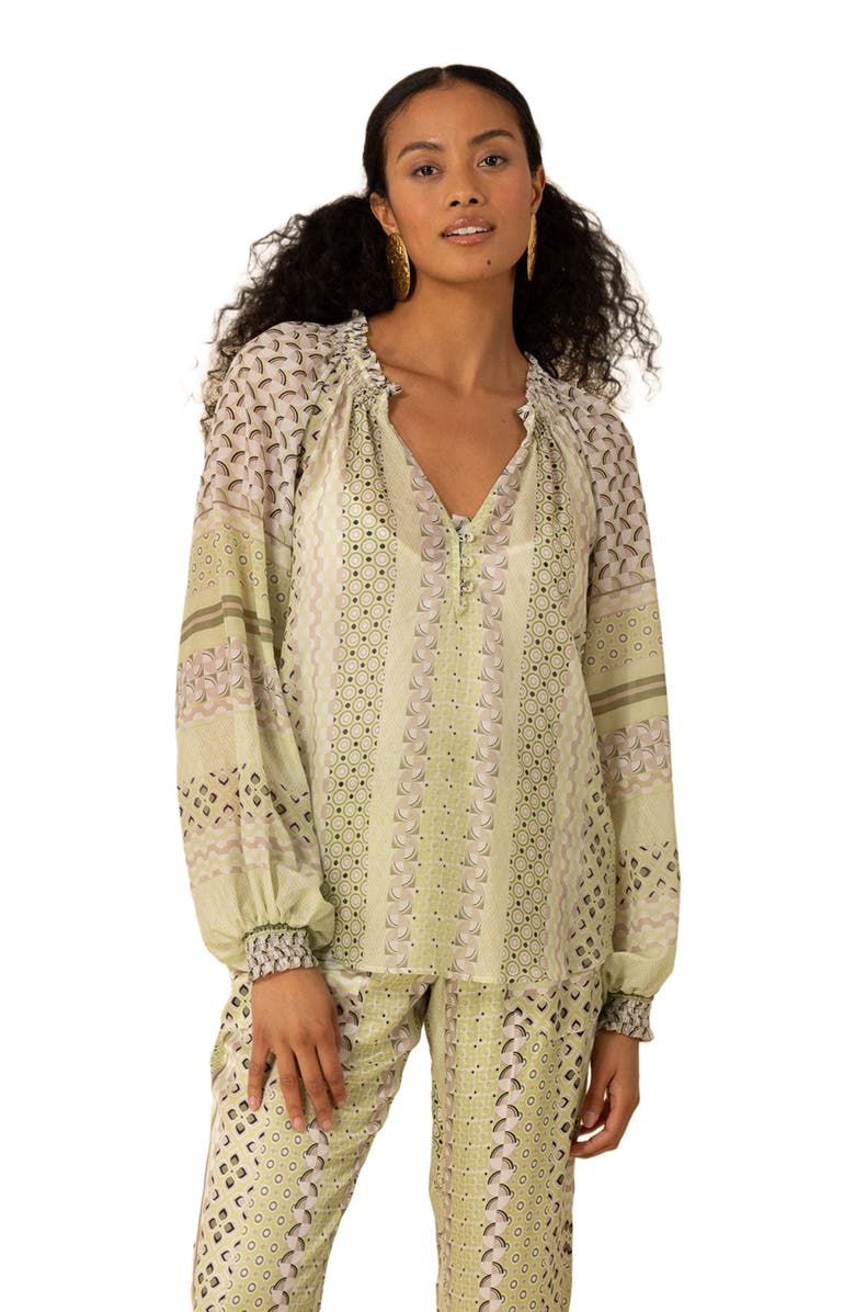 Hale Bob Megan Voile Top, Alternate, color, 
