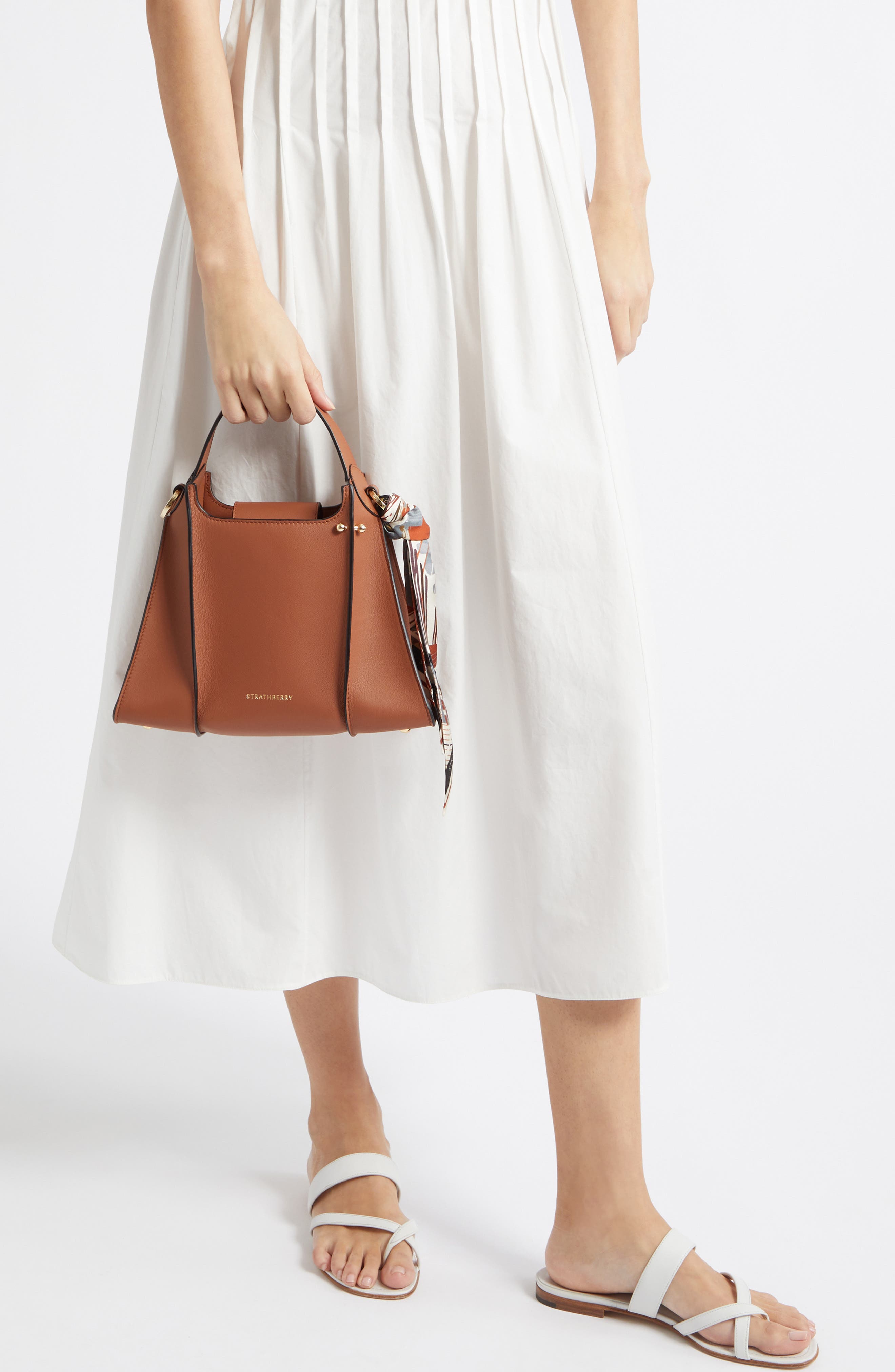 Tod's T Timeless Crochet Raffia & Leather Bucket Bag, Alternate, color, Naturale/ Kenia
