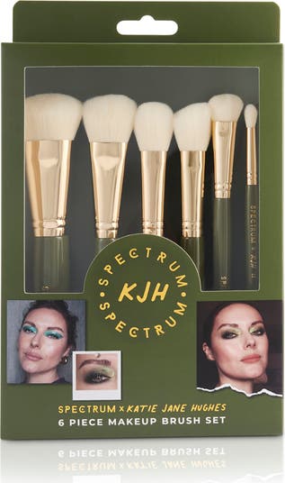 SPECTRUM x Katie Jane Hughes 6-Piece Makeup Brush Set | Nordstrom