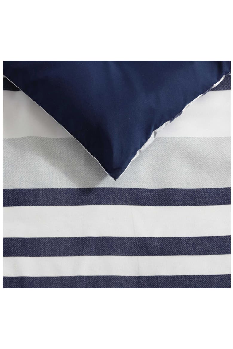 Palm Coast Striped Comforter Set, Alternate, color, MEDIUM / DARK BLUE