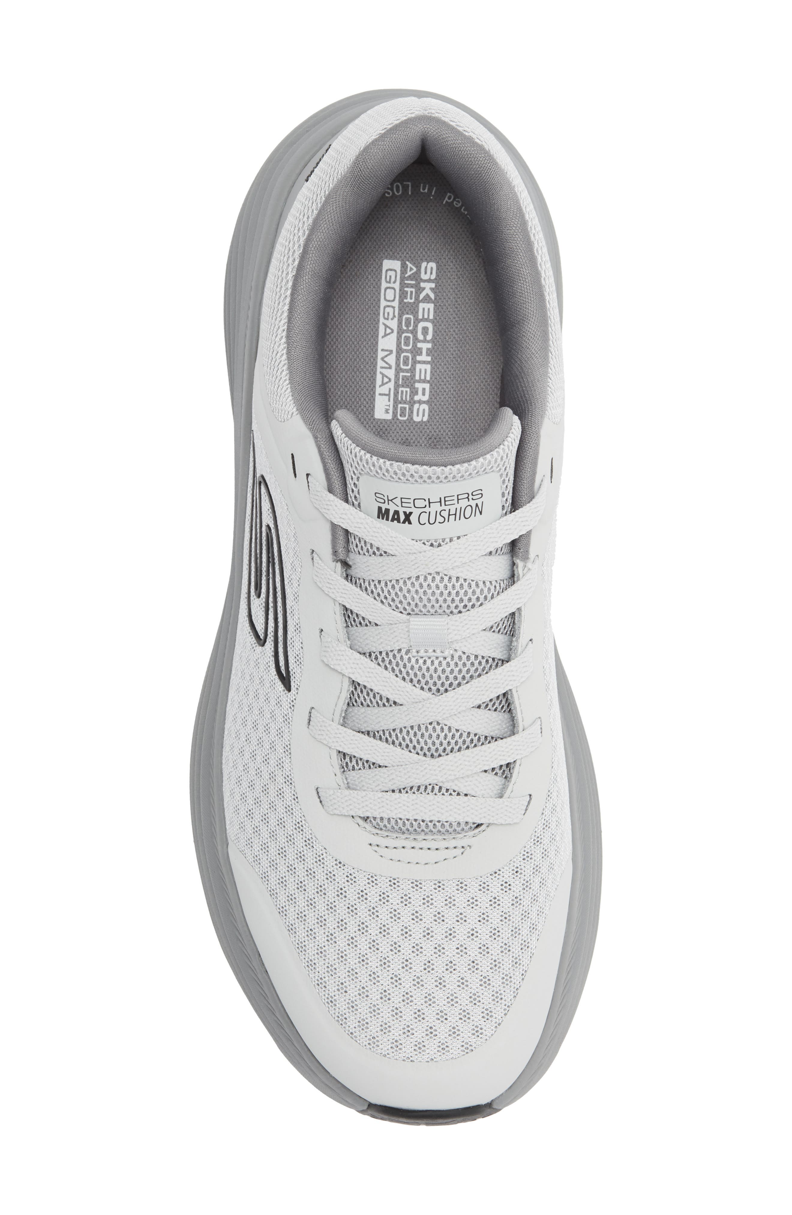 Max Cushioning Endeavour Running Shoe, Alternate, color, GREY