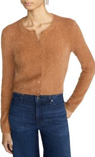 FRAME The Cashmere Airy Teddy Cardigan