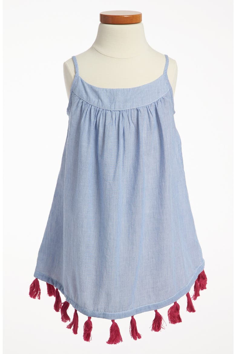 'Anika' Tank Dress, Main, color, BLUE MARINE/ STRIPE