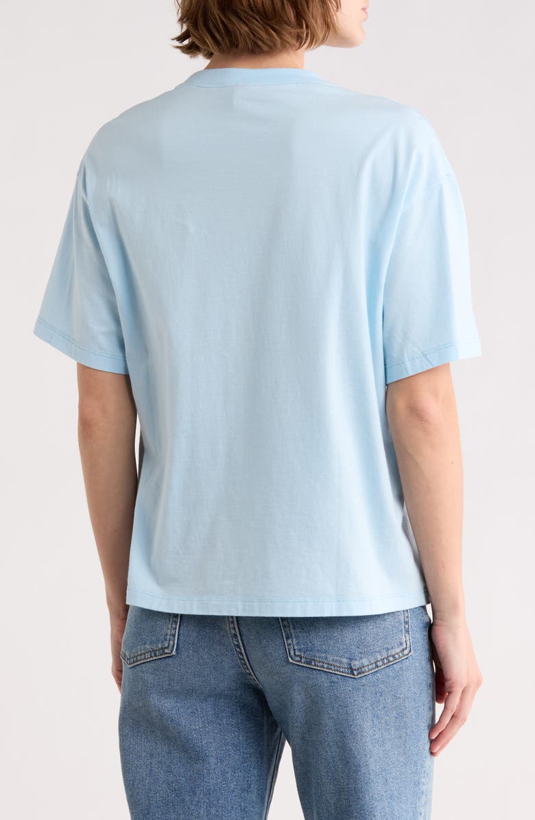 AG Jagger Ex-Boyfriend Cotton T-Shirt, Alternate, color, Blue Cloud