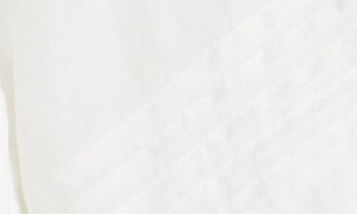 Rag & Bone Viviana Short Sleeve Tie Waist Button-up Shirt In White