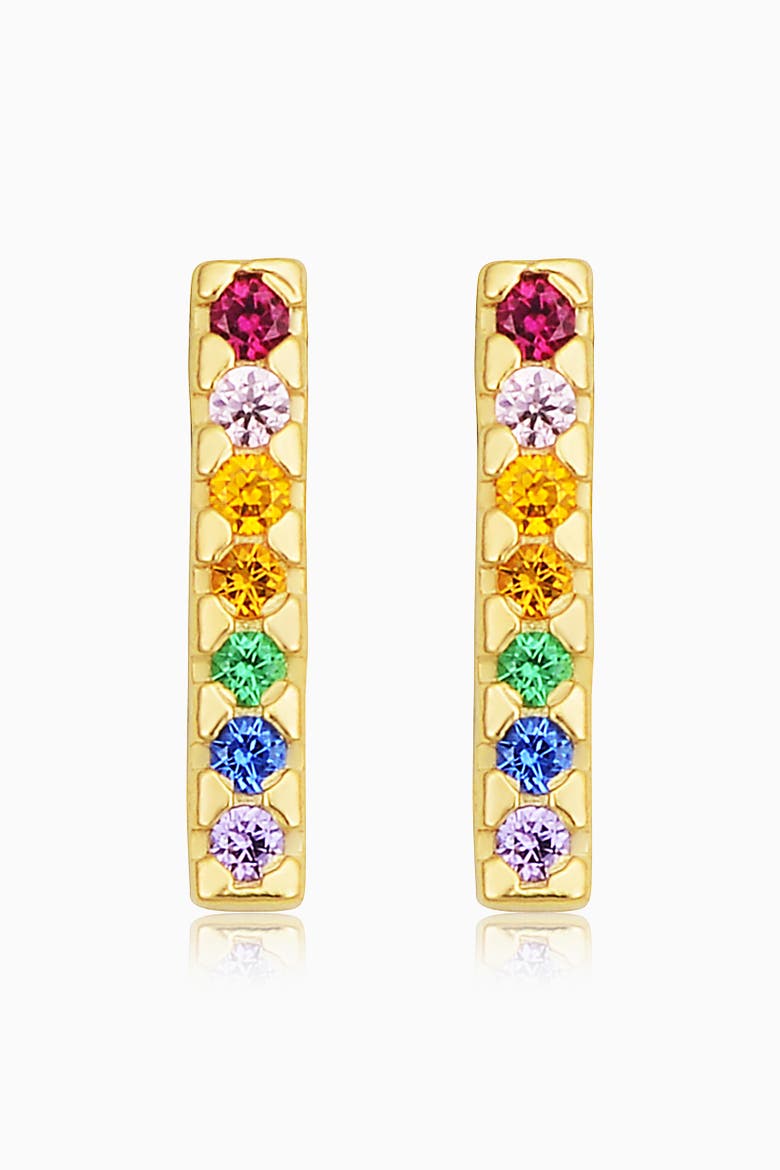 14K Yellow Gold Life of the Party Studs, Main, color, Yellow Gold